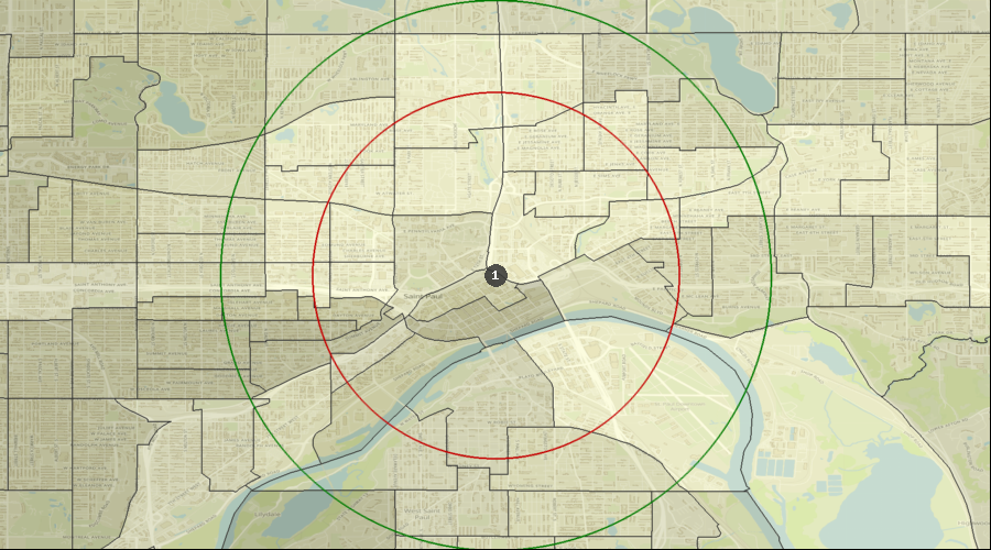 St. Paul, Minnesota - Percentage of the Population with a Bachelor